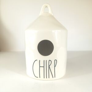 Rae Dunn CHIRP Birdhouse Artisan Collection Farmhouse Decor